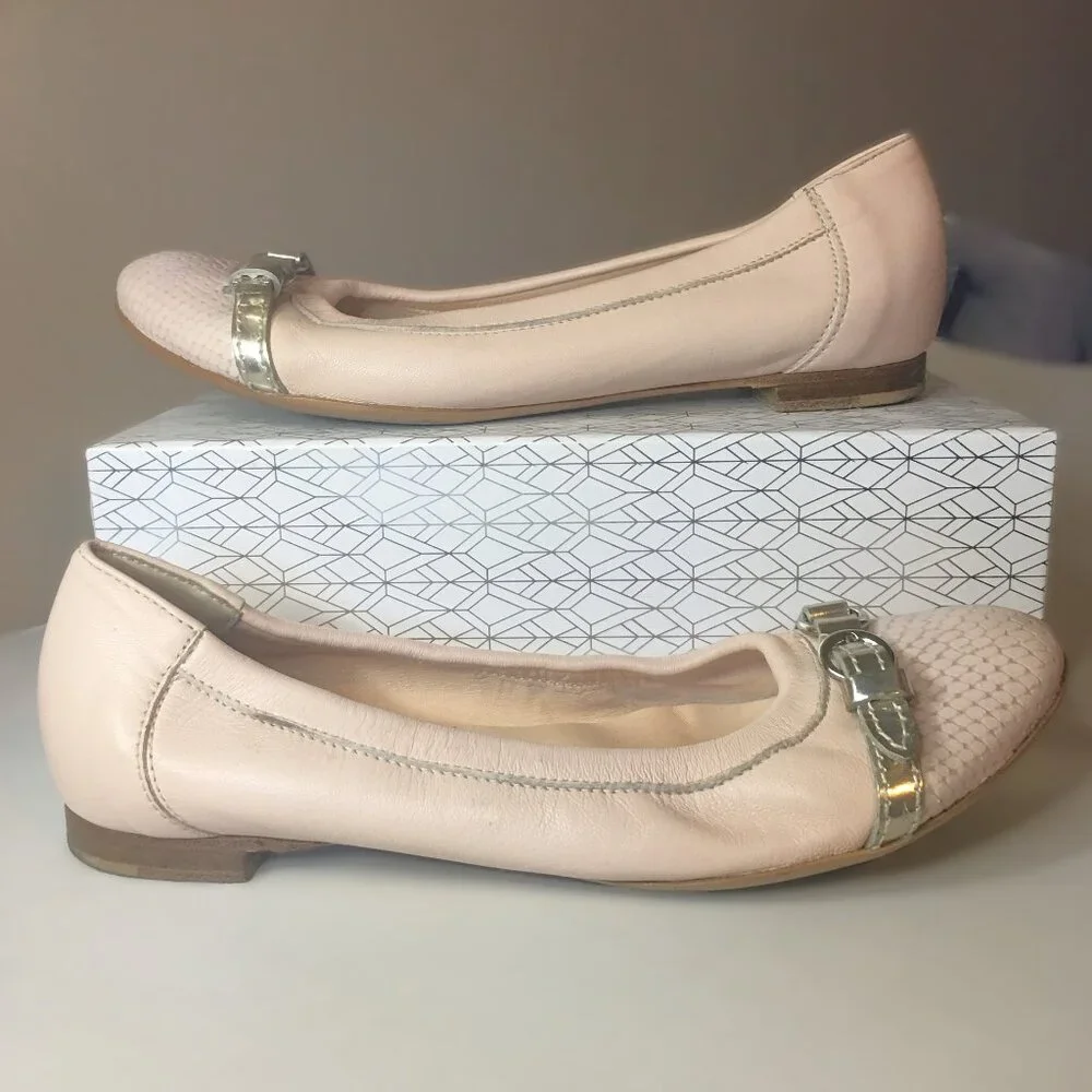 AGL 🫧 "Monika" Cap Toe Ballet Flat - Picture 8 of 16